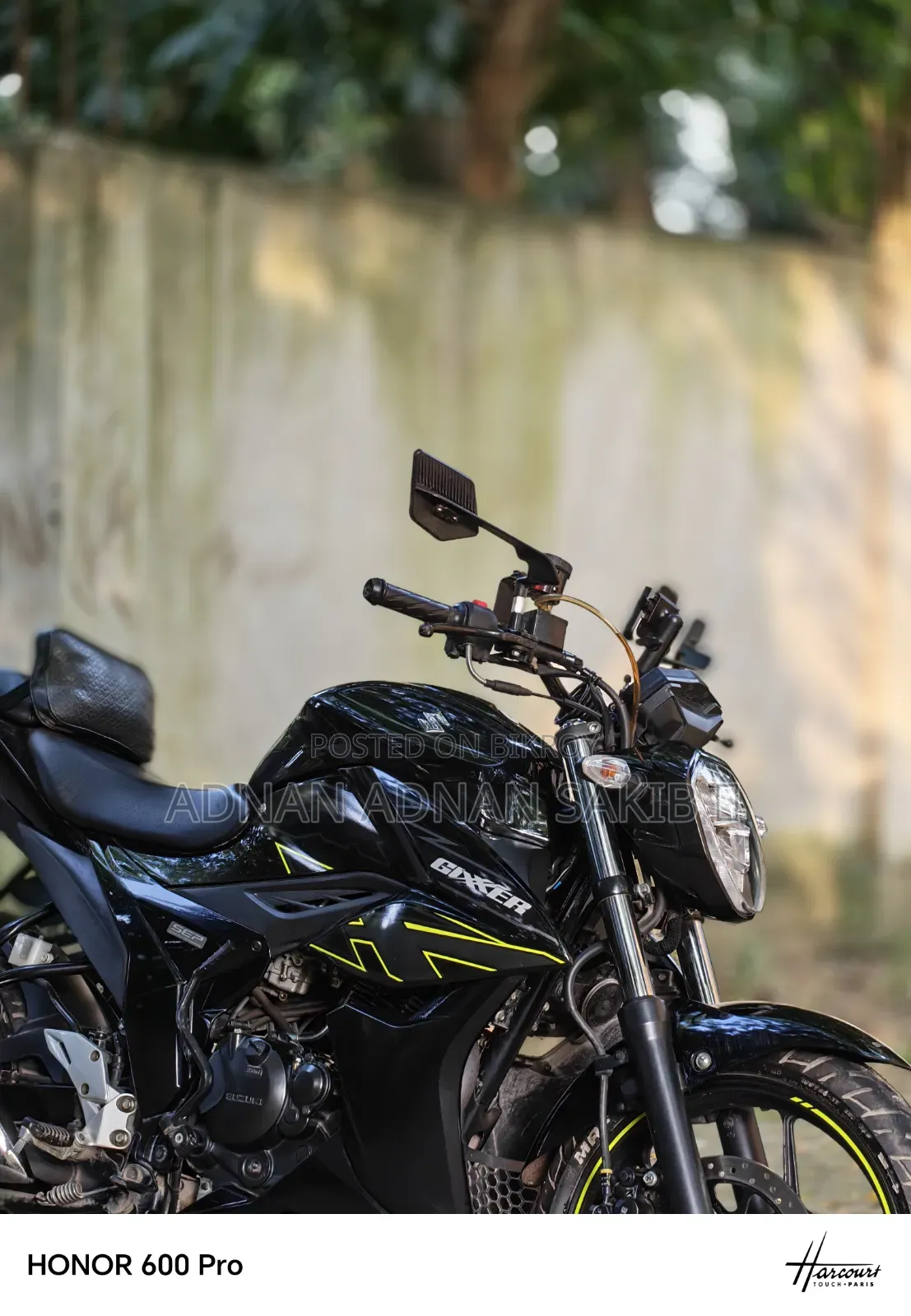 Suzuki Gixxer 2025 Black