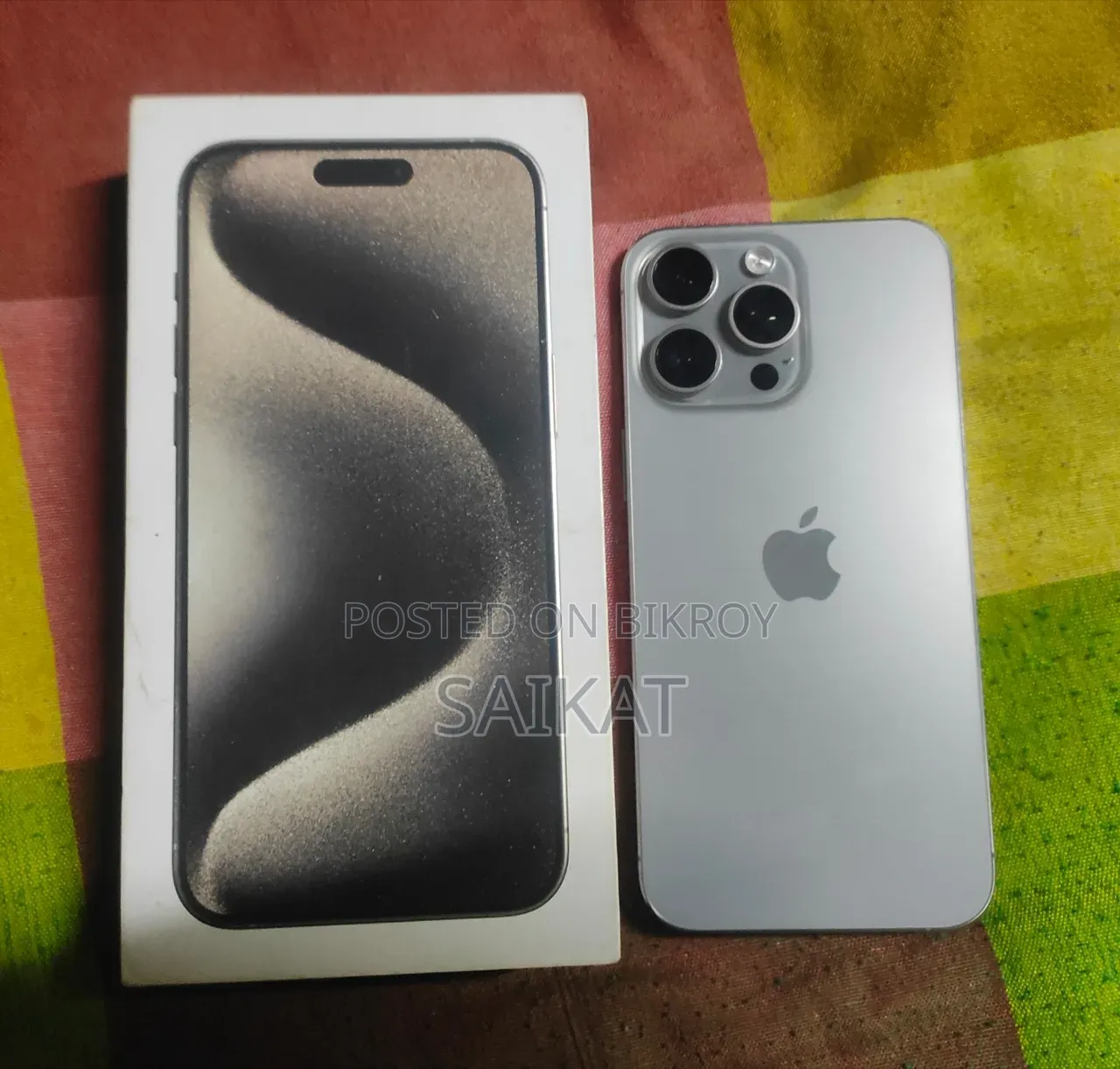 Apple iPhone 15 Pro Max 256 GB Silver
