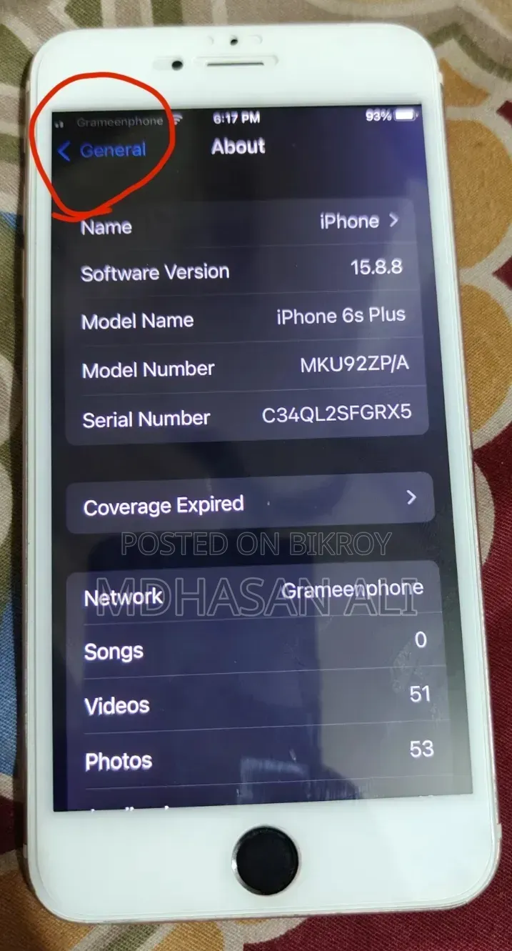 Apple iPhone 6s Plus 64 GB Rose Gold