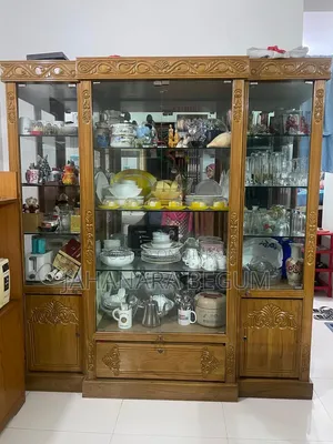 Teak Wood Showcase