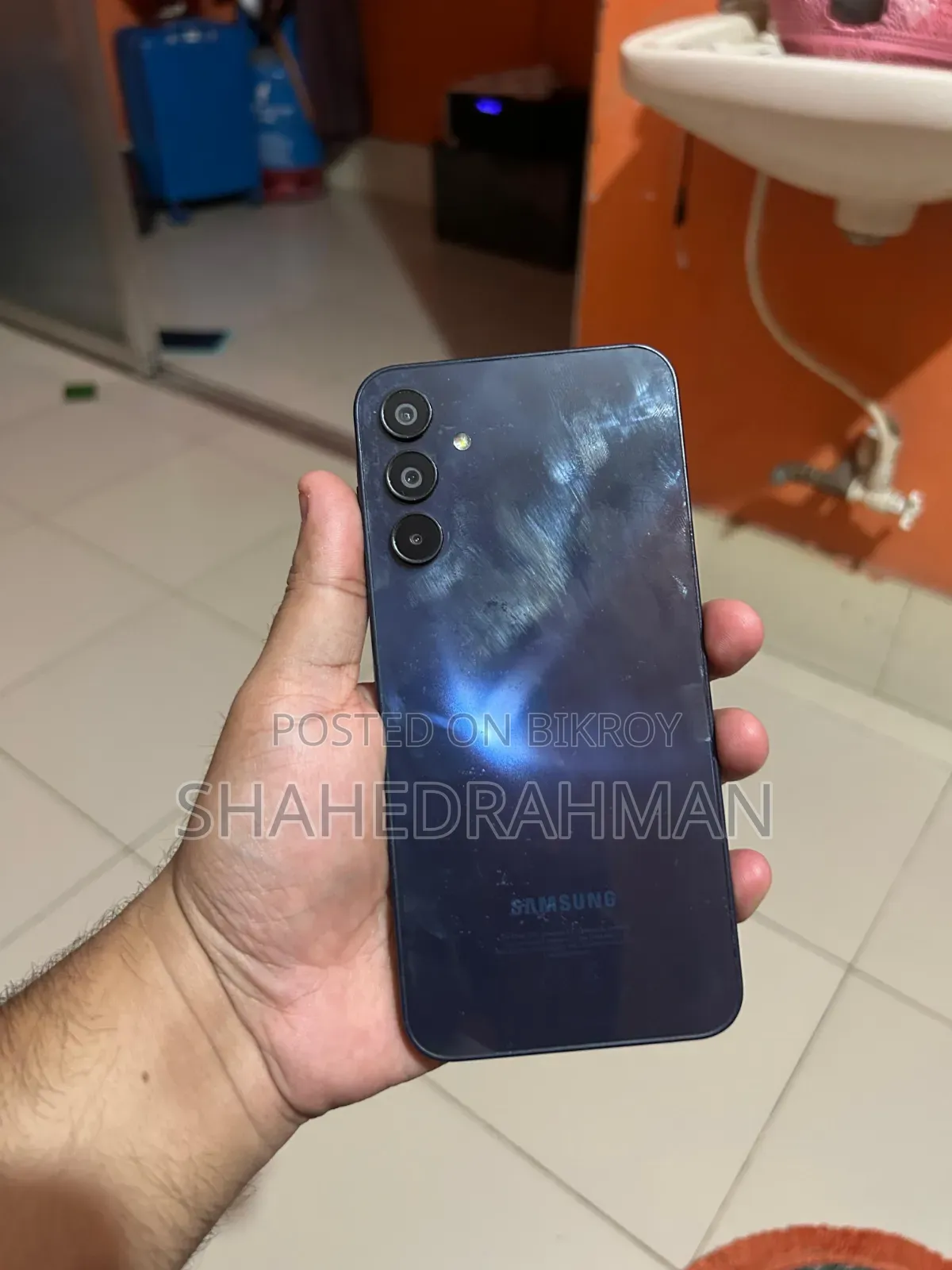 স্যামসাং গ্যালাক্সি এ১৫ ১২৮ জিবি ব্ল্যাক