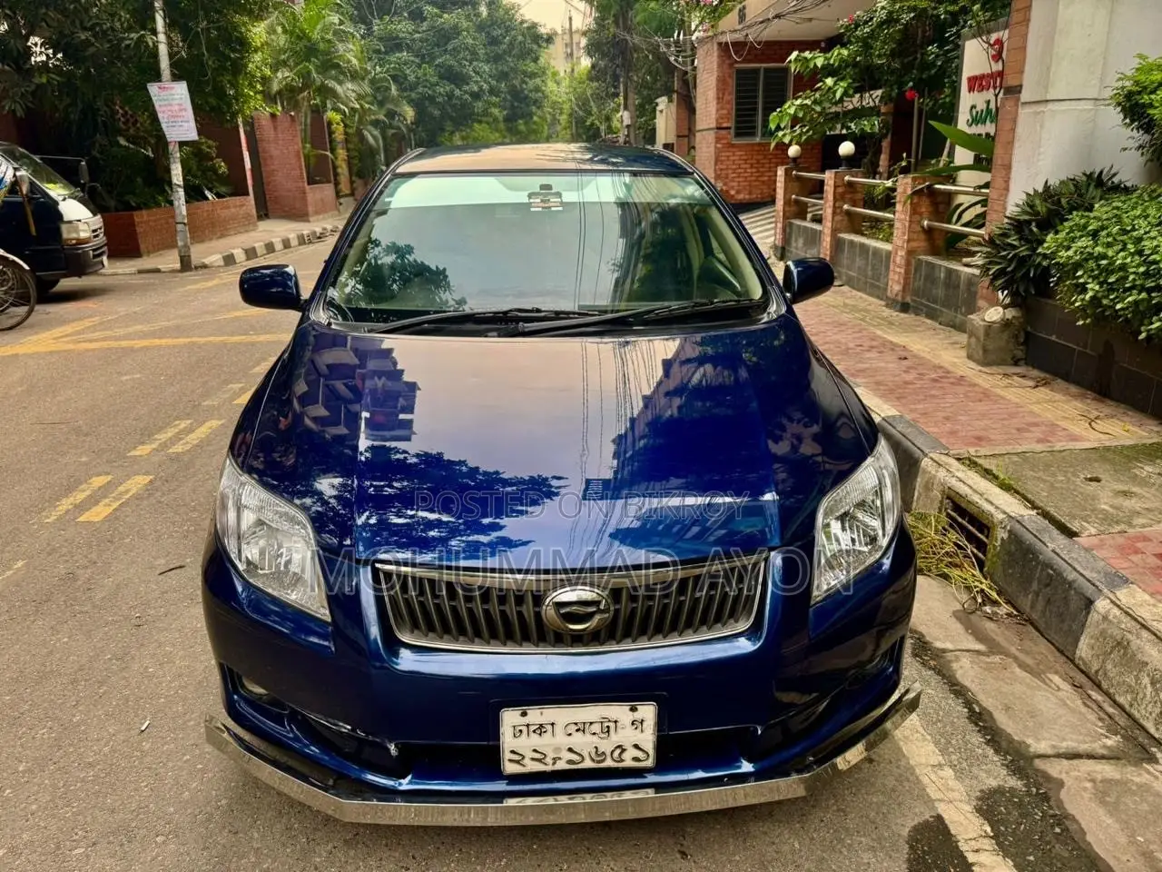 Toyota Axio 2010 Blue