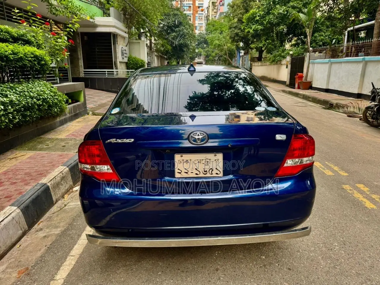 Toyota Axio 2010 Blue