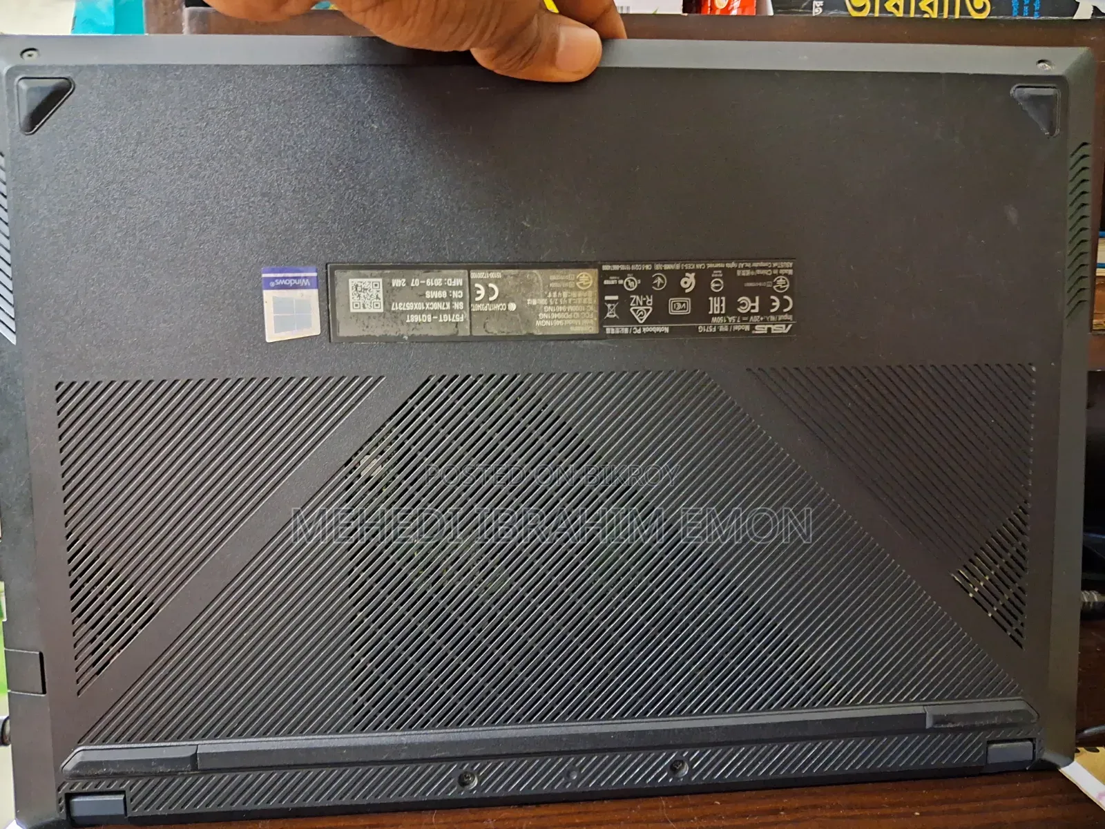 Laptop Asus 8GB Intel Core i5 SSD 250GB