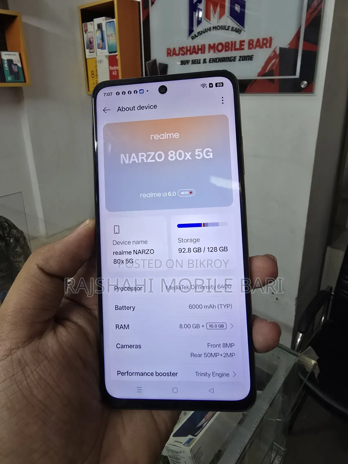 Realme 128 GB Gold