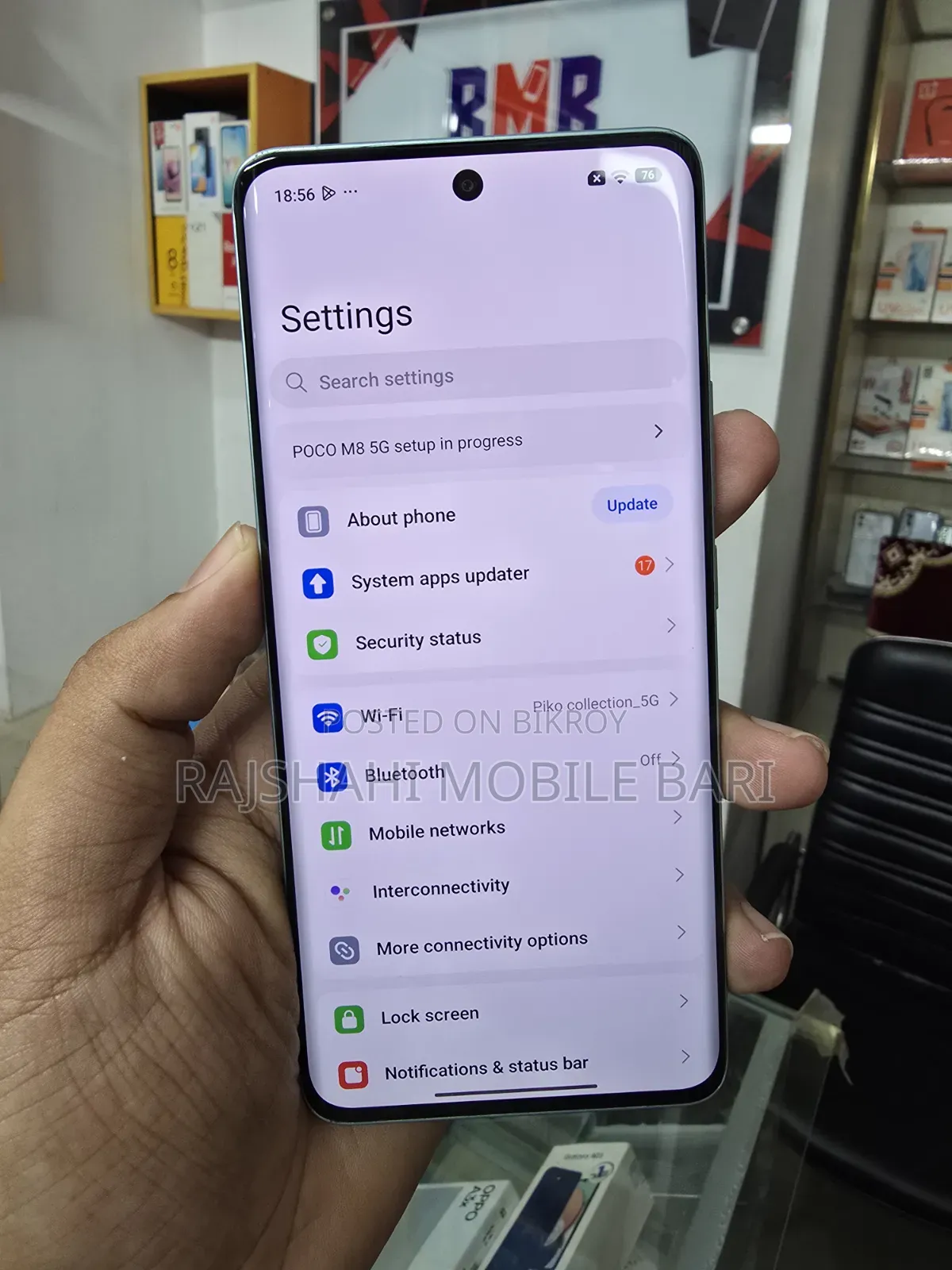 Xiaomi Poco M8 256 GB Silver