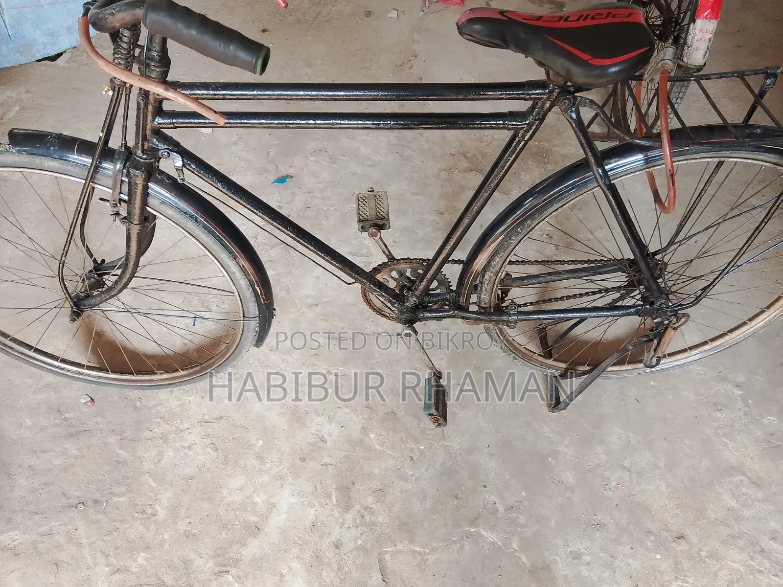 A bicycle will be sold