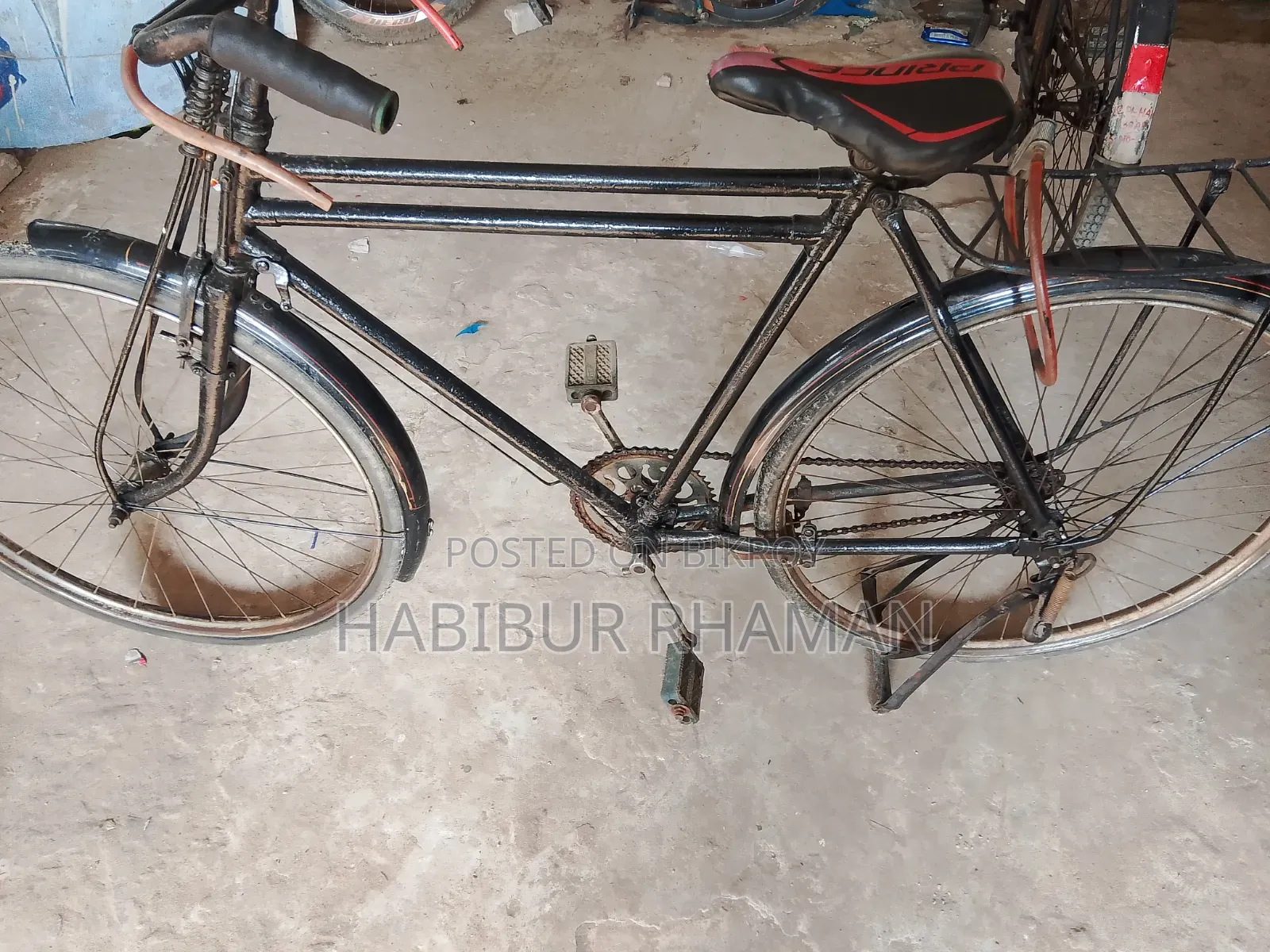 A bicycle will be sold