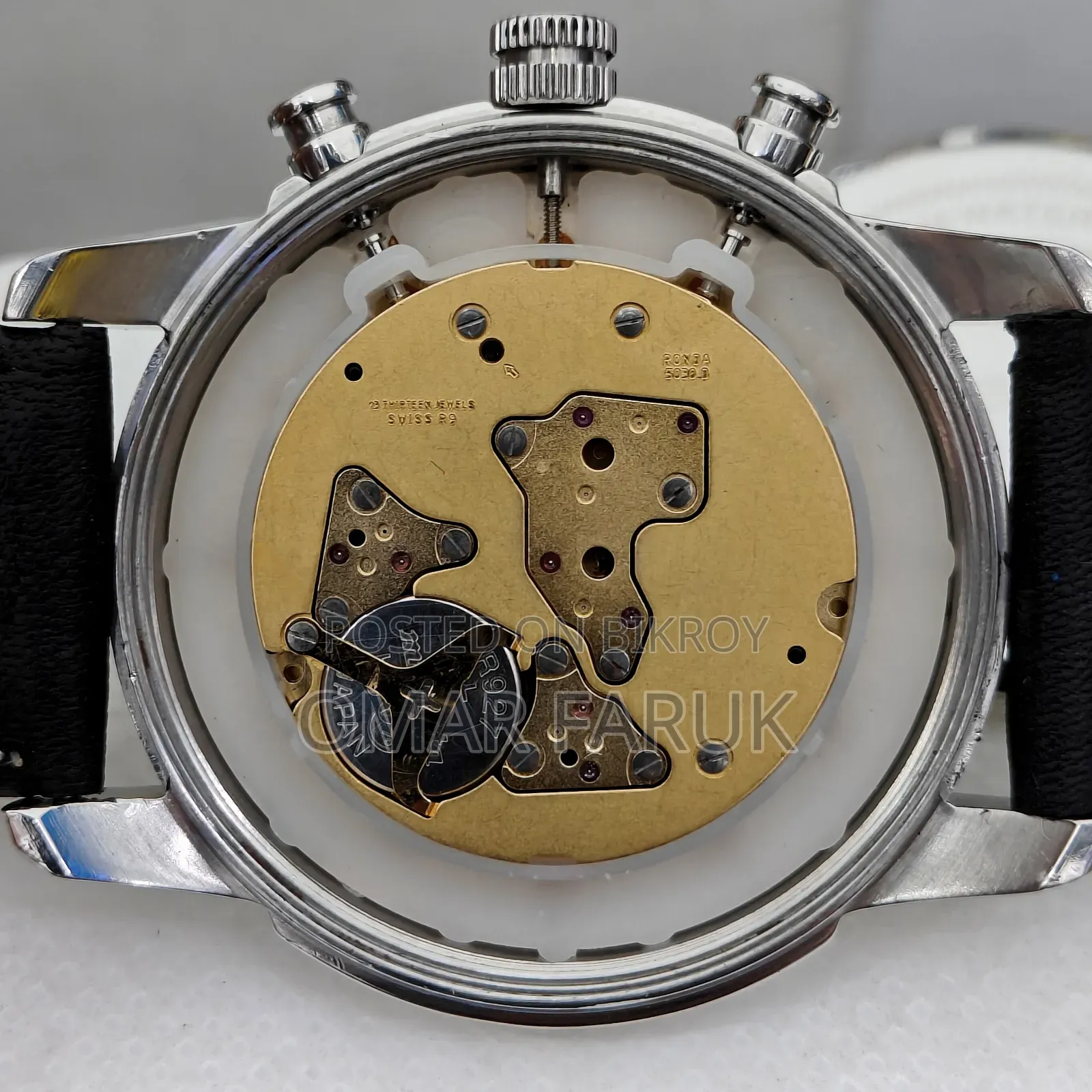 CONTINENTAL SWISS MADE Chronograph Quartz Watch | Sapphire
