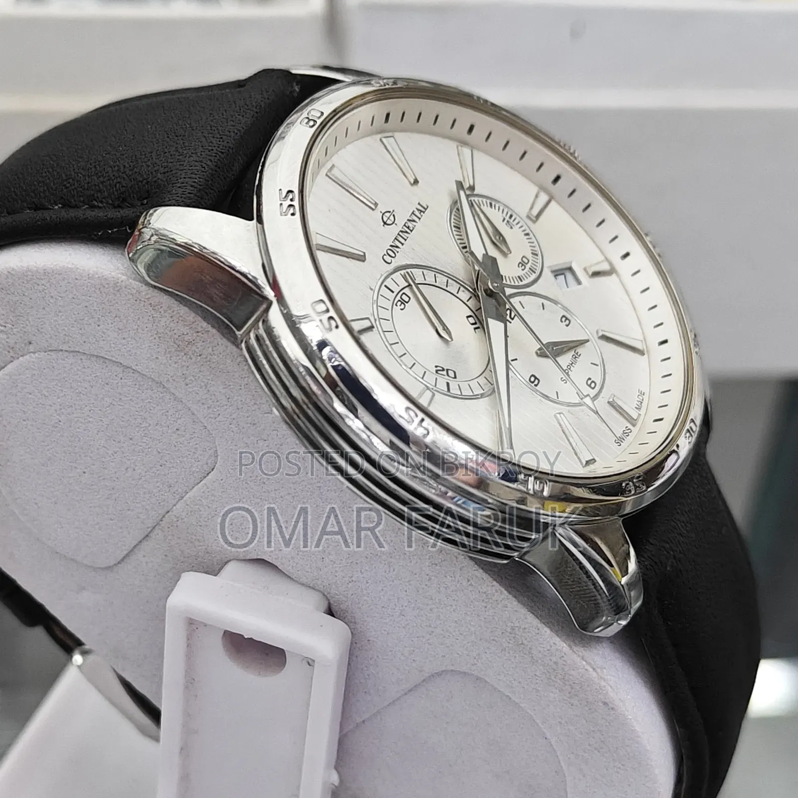 CONTINENTAL SWISS MADE Chronograph Quartz Watch | Sapphire