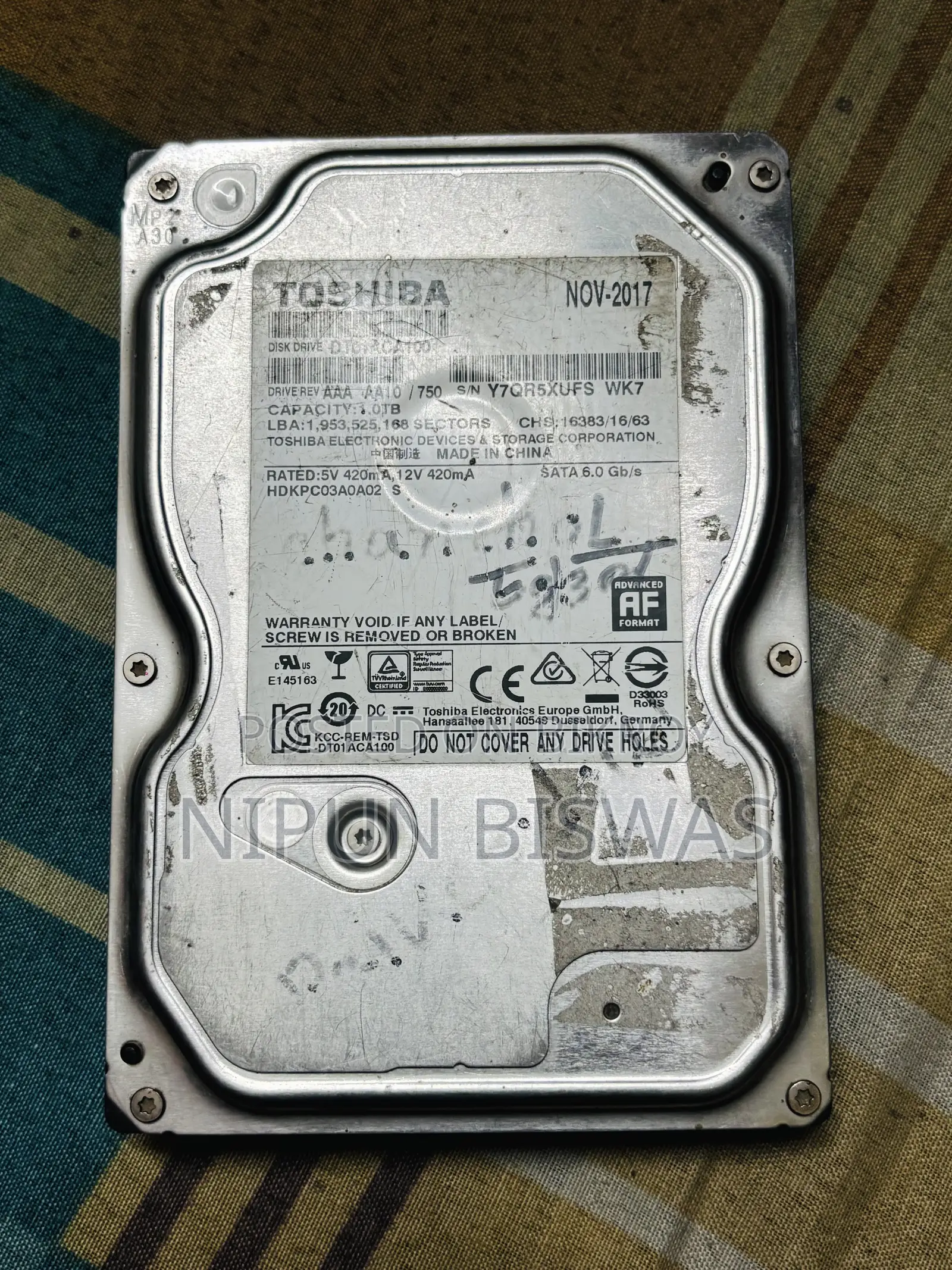Toshiba Hard Disk