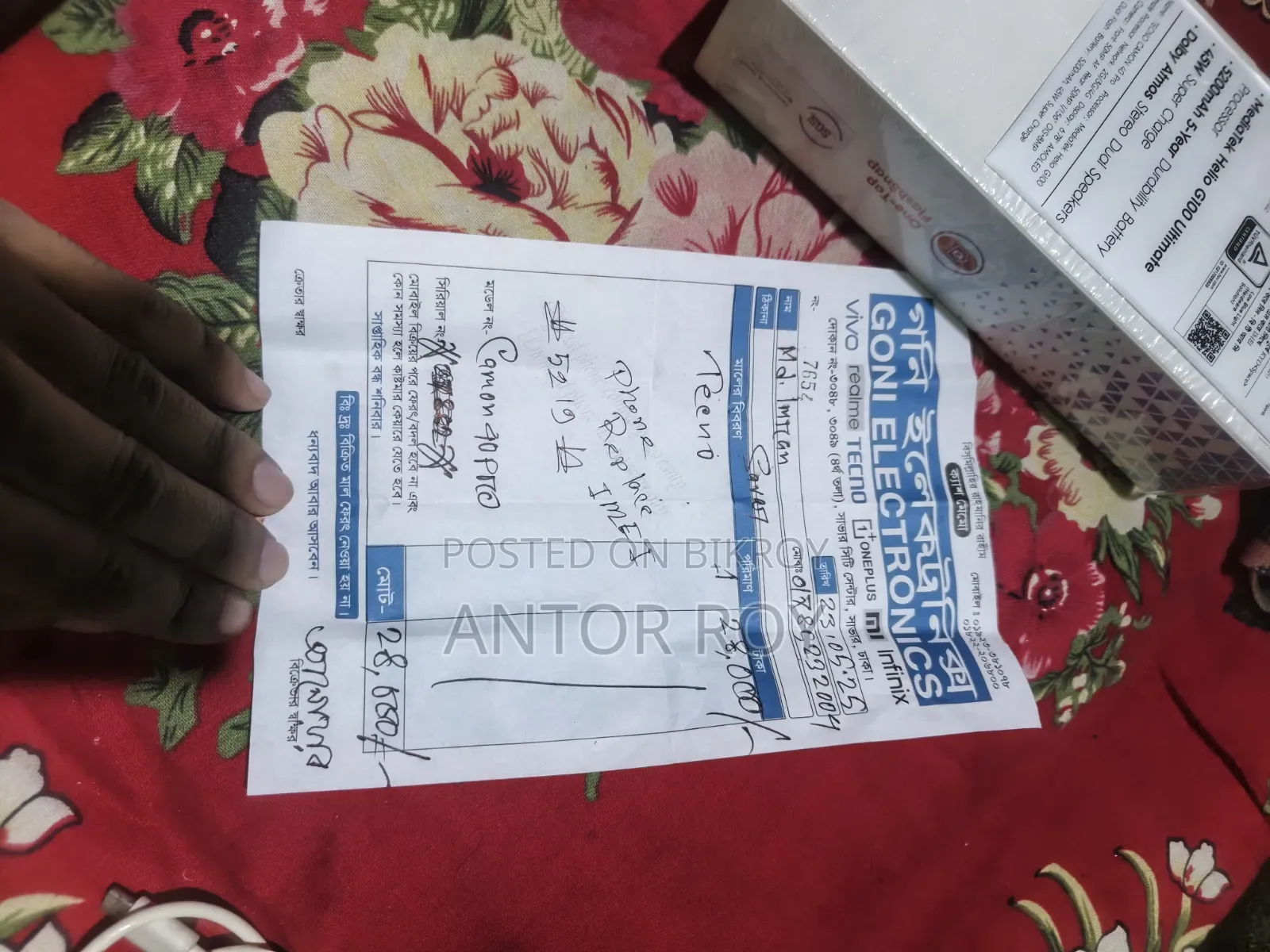 Tecno Camon 40 Pro 4G 256 GB Black