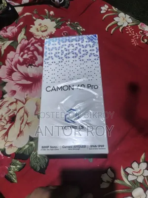 Tecno Camon 40 Pro 4G 256 GB Black