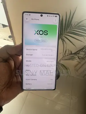 Infinix Note 50 Pro+ 256 GB Gray