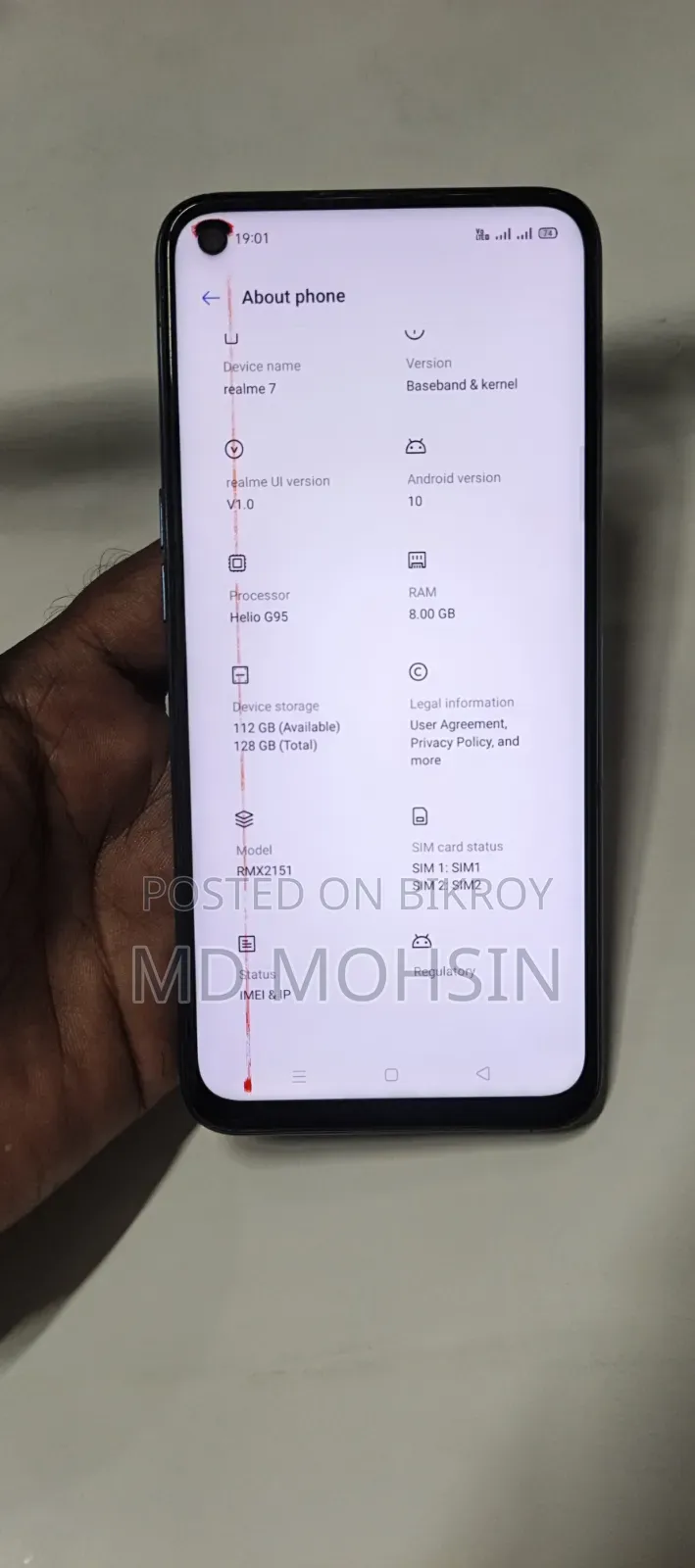 Realme 7 (Global) 128 GB Blue