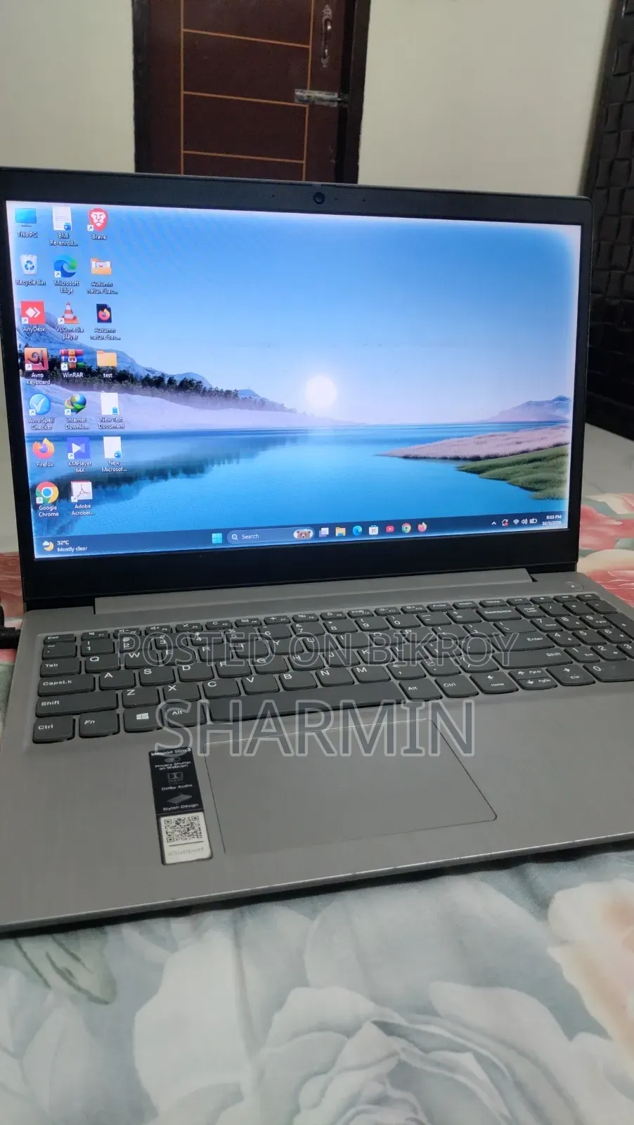 Laptop Lenovo Ideapad 3 4GB Intel Celeron SSD 256GB
