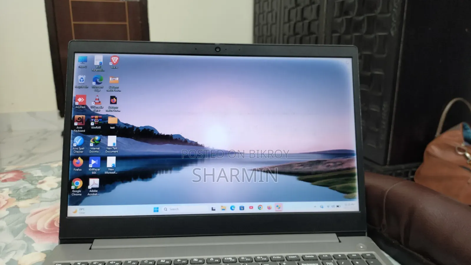 Laptop Lenovo Ideapad 3 4GB Intel Celeron SSD 256GB