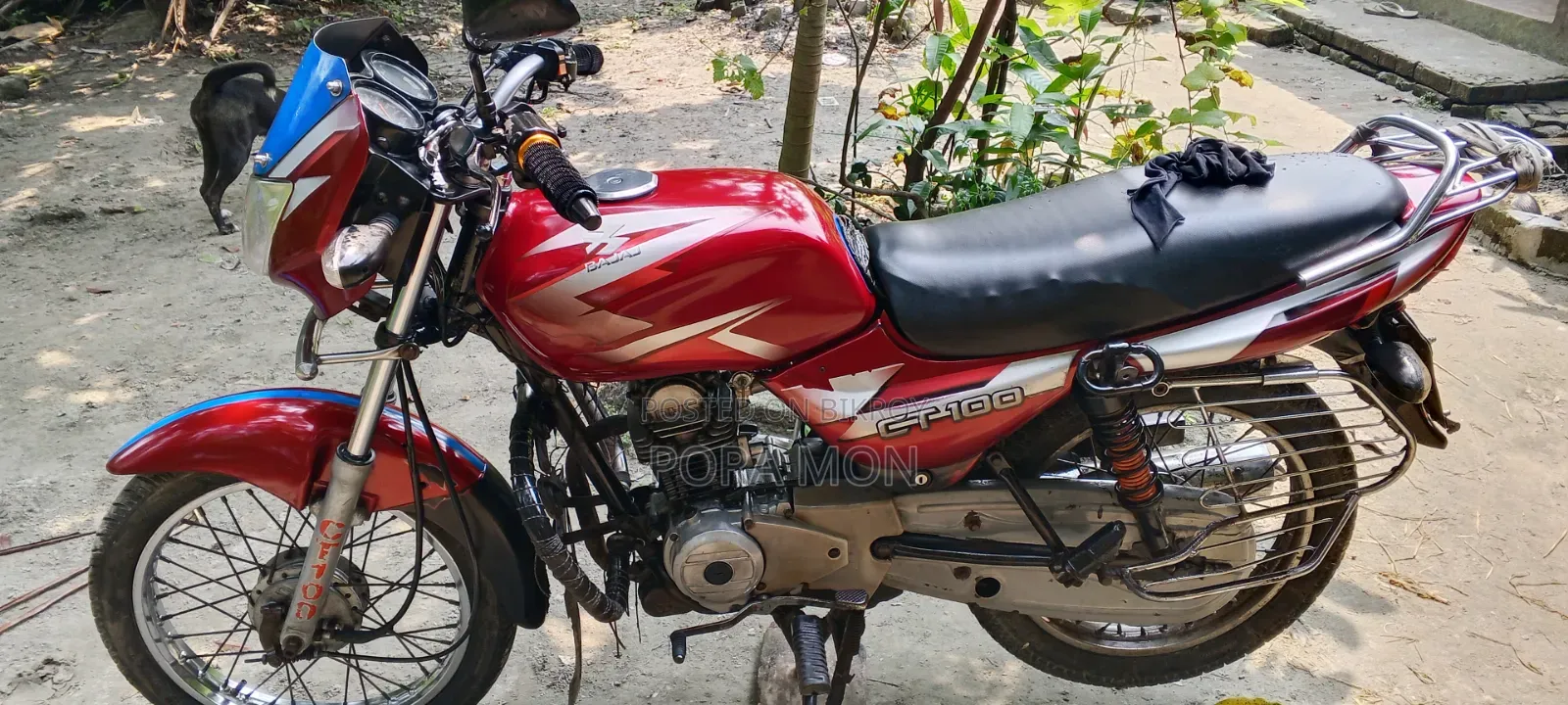 Bajaj CT 100 2015 Red