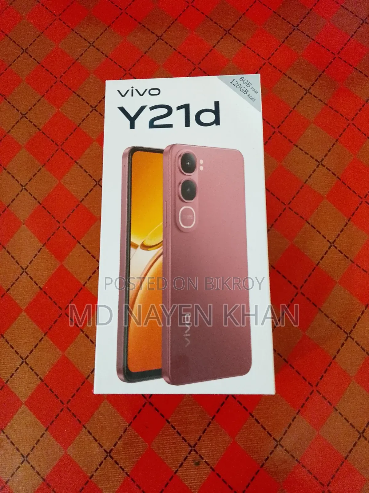 New Vivo Y21d 128 GB Blue