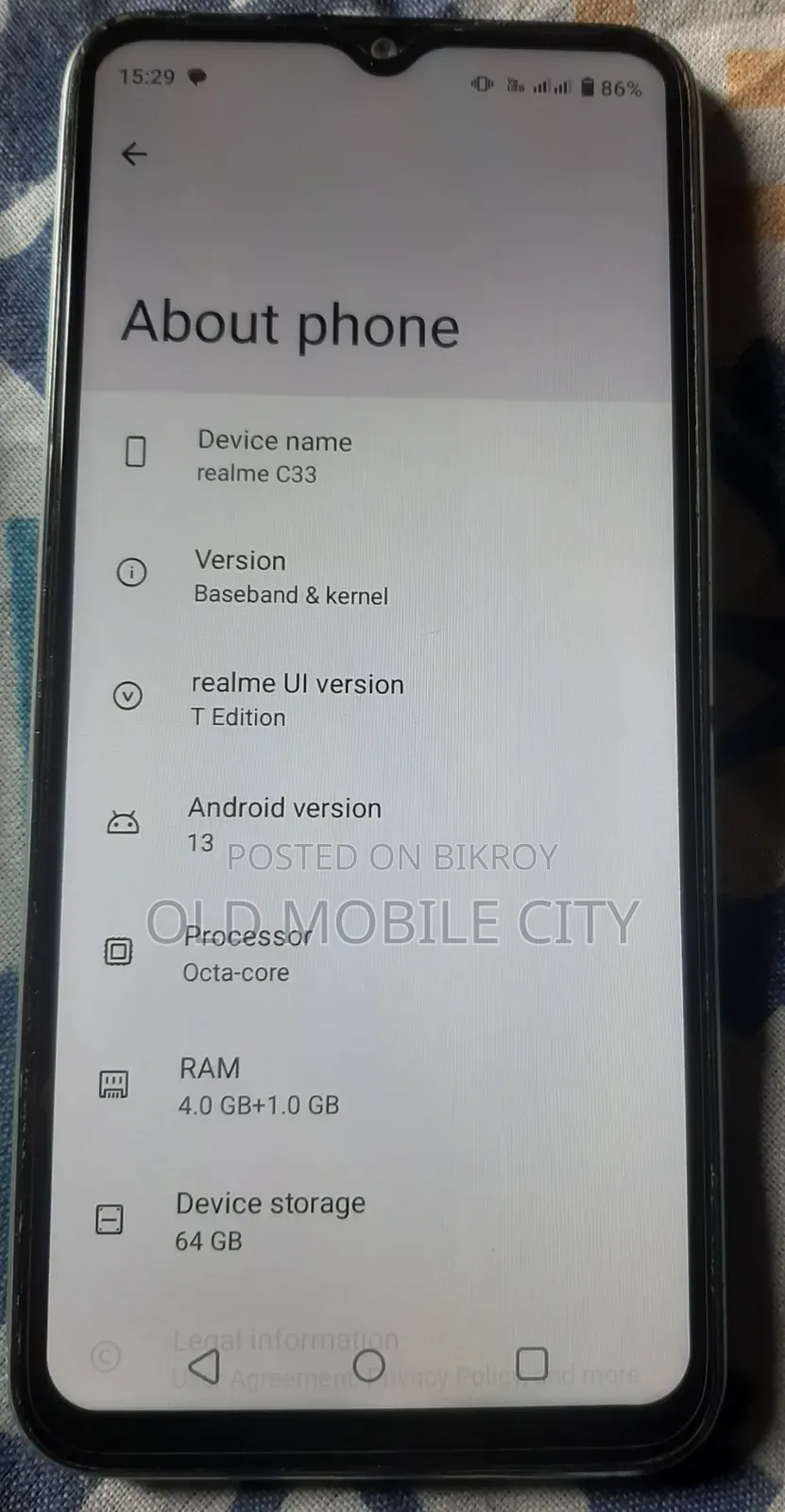 Realme C33 64 GB