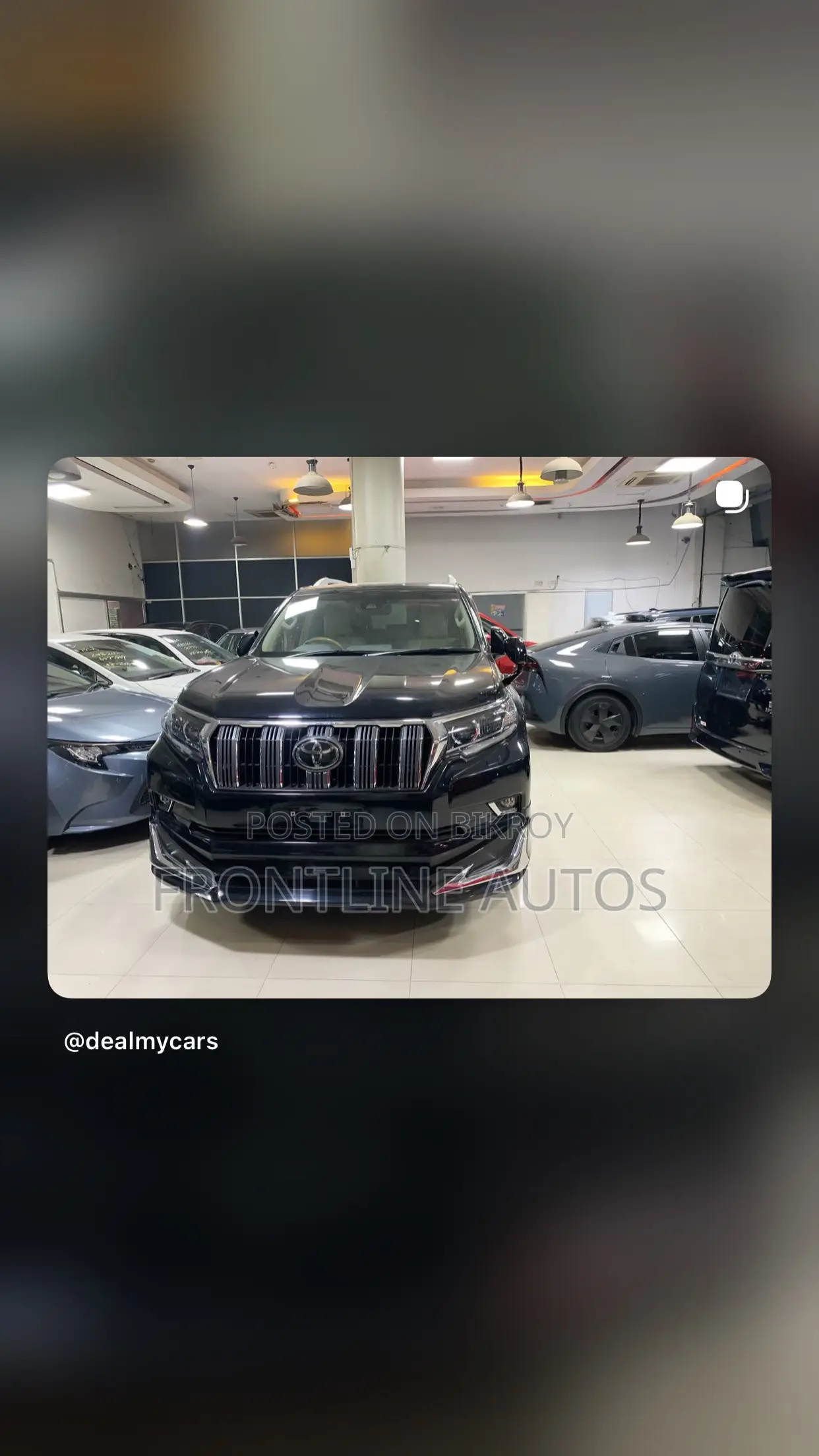 টয়োটা ল্যান্ড ক্রুজার প্রাডো ২.৭ ২০২১ কালো