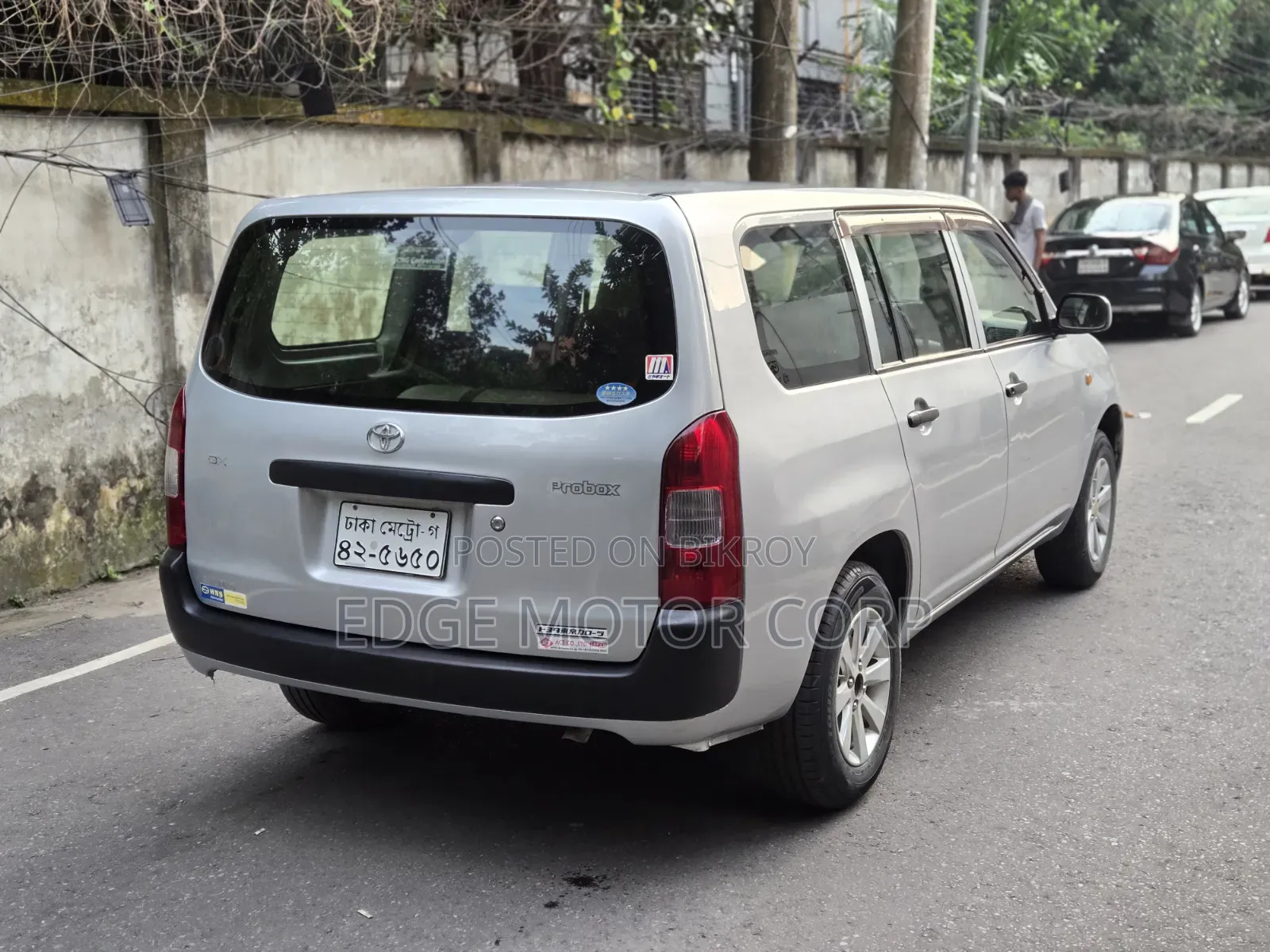 Toyota Probox 1.5 CNG Two-Wheel Drive 2013 Silver