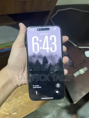 অ্যাপল আইফোন ১৪ প্রো ম্যাক্স ২৫৬ জিবি ব্ল্যাক