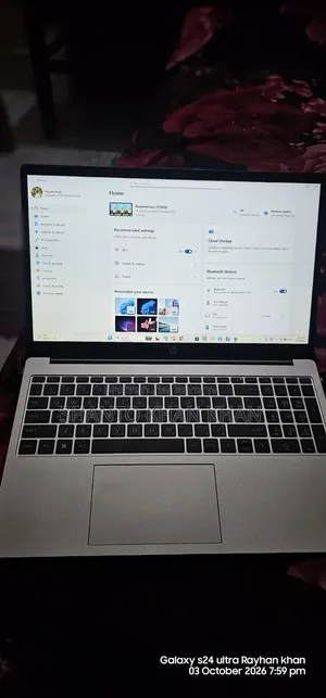 HP 250 G10 Laptop 8GB Intel Core i3 HDD+SSD 512GB