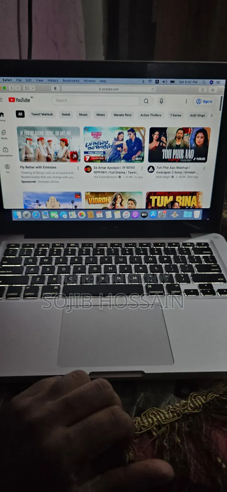 Laptop Apple MacBook 12GB Intel Core i5 HDD+SSD 256GB
