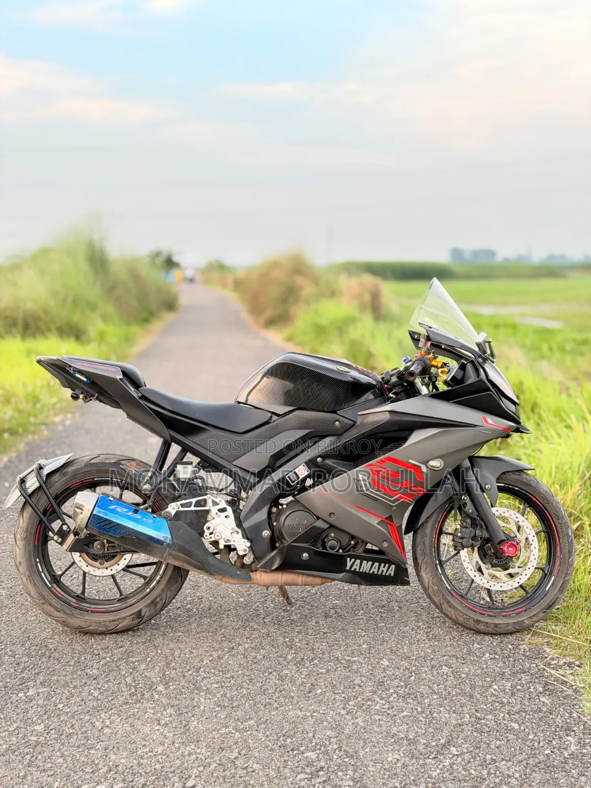 Yamaha R15 V3 2021 Gray