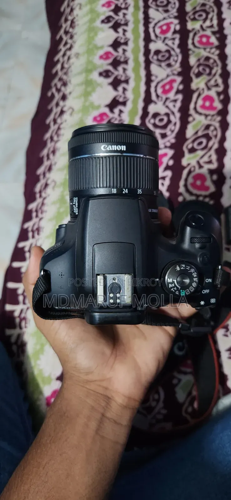 DSLR কেমেরা ফুল ফ্রেশ কন্ডিশন যা যা দেখেন সব পাবেন সাথে একটা ব্যাগ