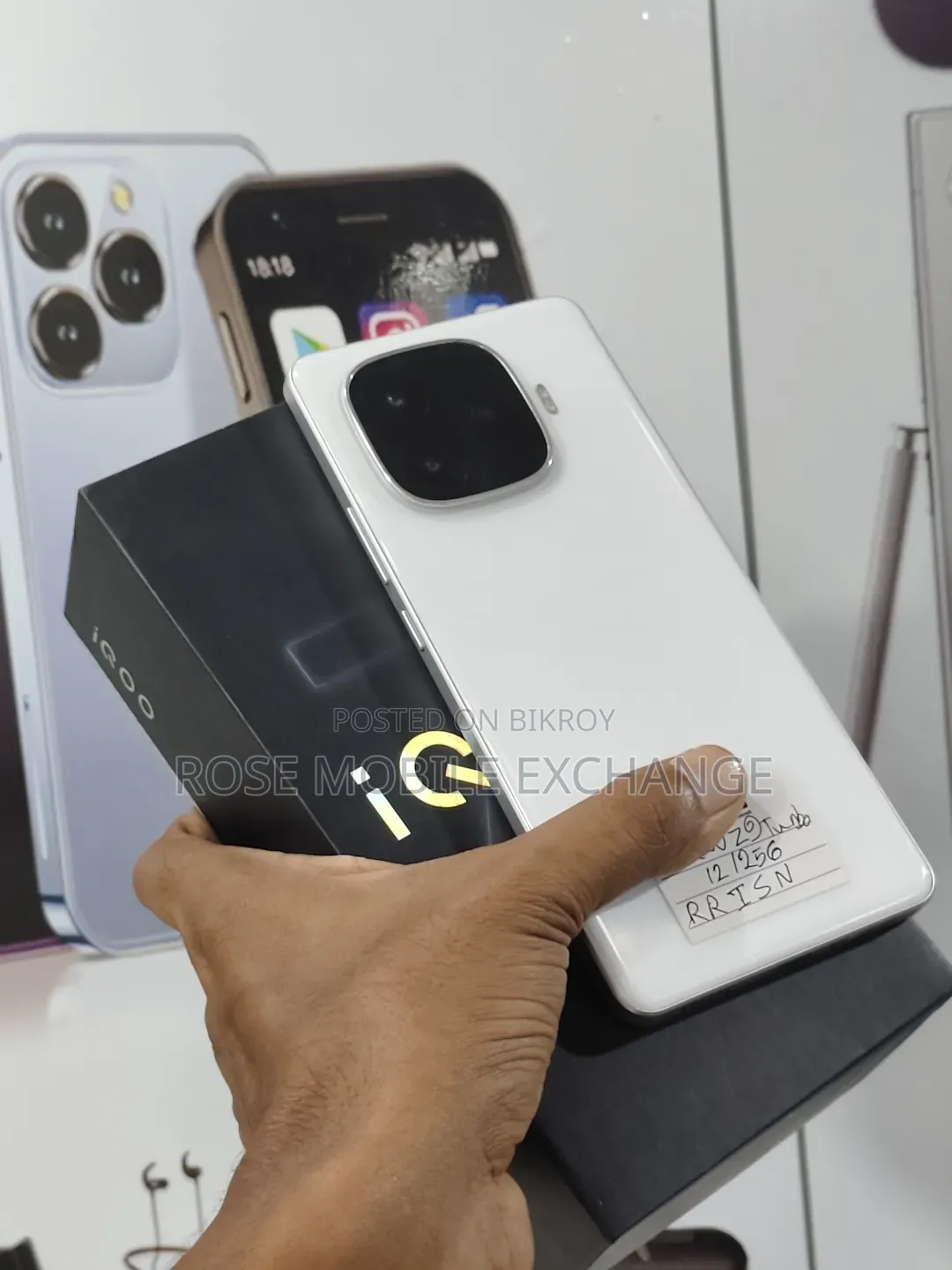 Vivo iQOO Z9 Turbo 256 GB White