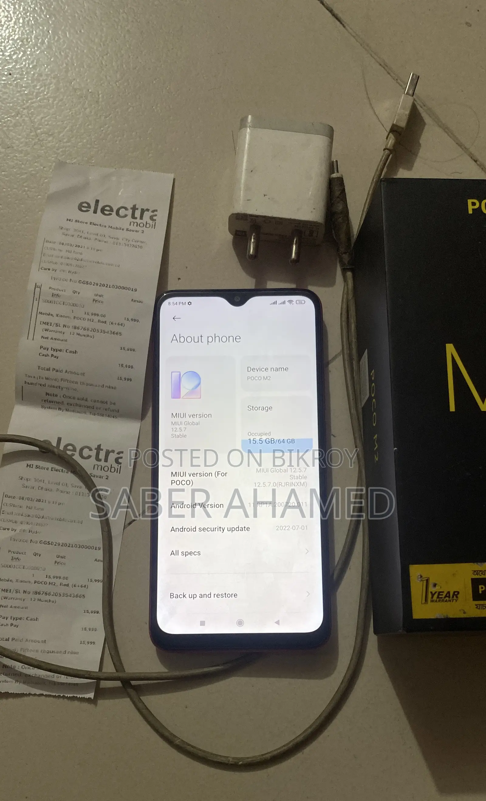 Xiaomi Poco M2 64 GB Red