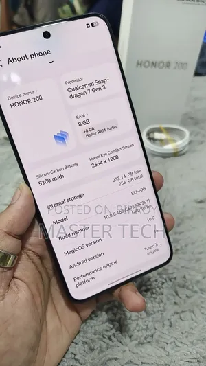 Honor 200 256 GB Black