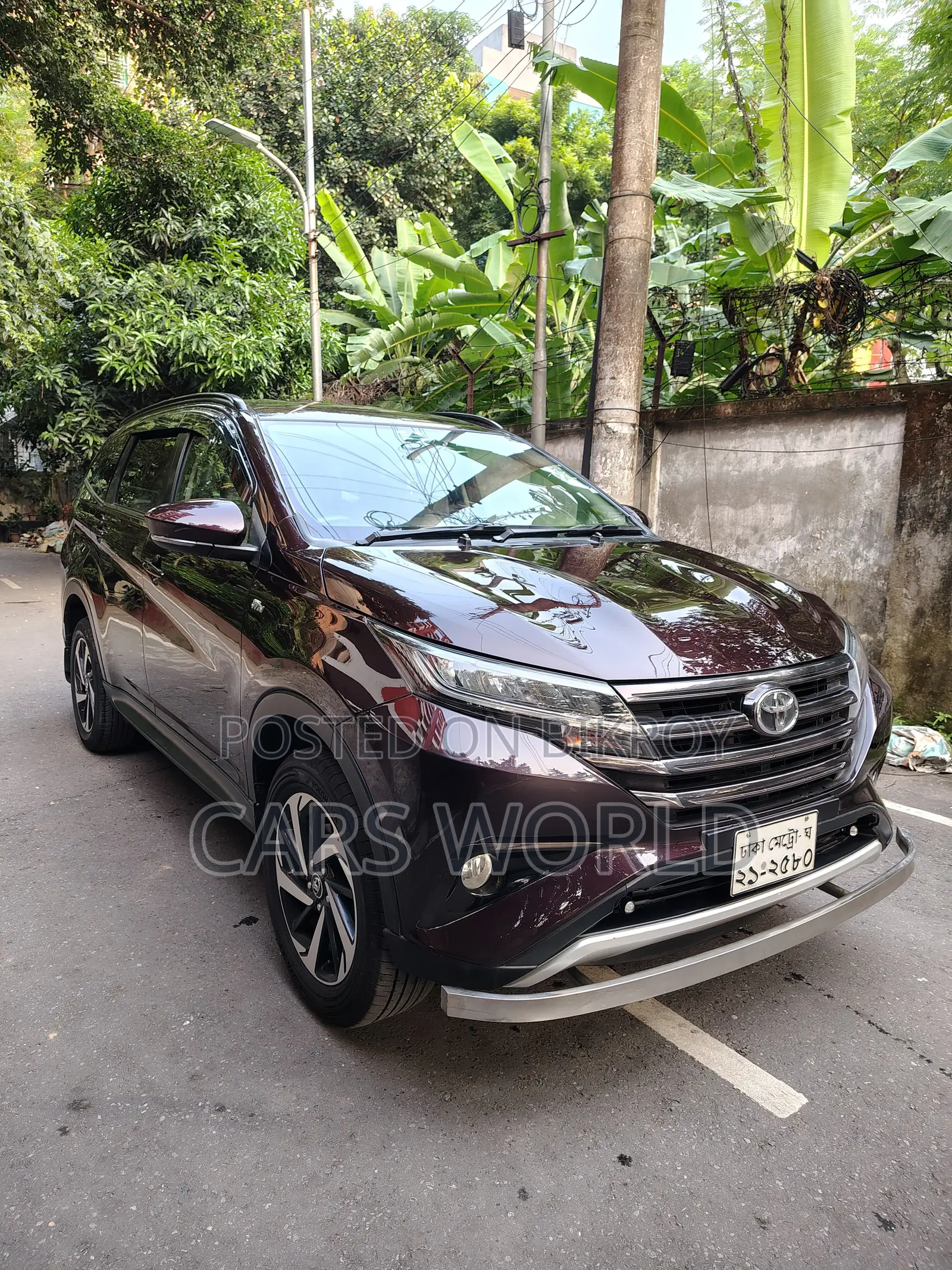 Toyota Rush 1.5 Rear-Wheel Drive 2021 Maroon