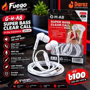 GH.A.8 ওয়্যারলেস ব্লুটুথ হেডফোন