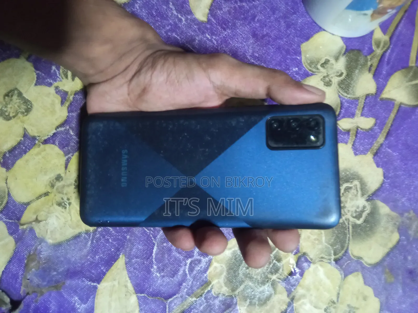 স্যামসাং গ্যালাক্সি এম০২এস চৌষট্টি জিবি নীল
