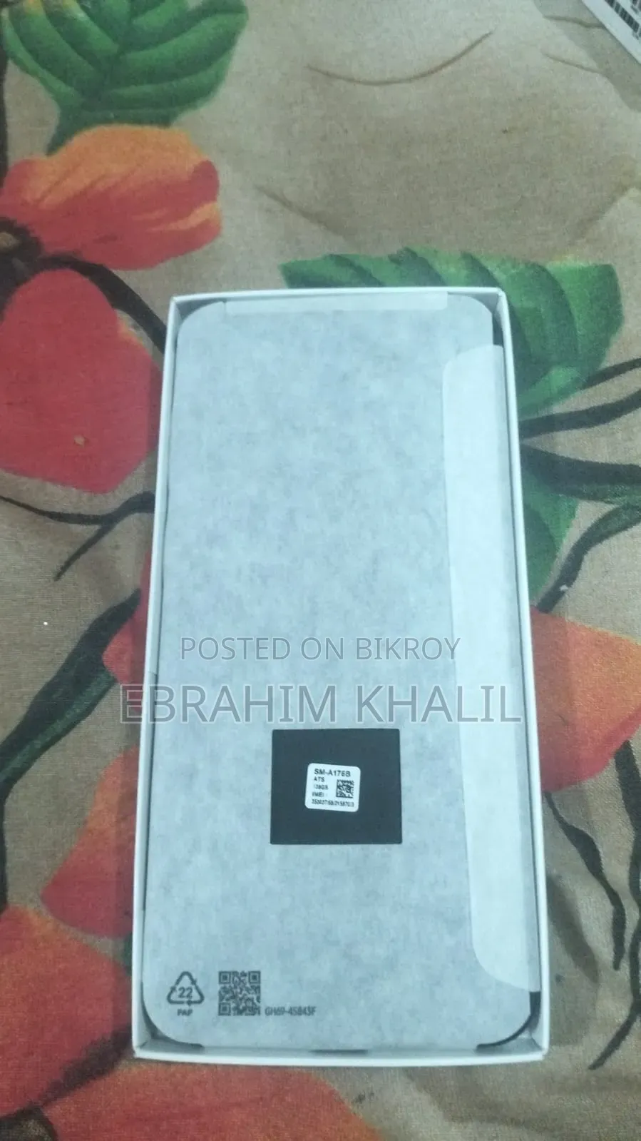 নতুন স্যামসাং গ্যালাক্সি এ১৭ ৫জি ১২৮ জিবি ব্ল্যাক