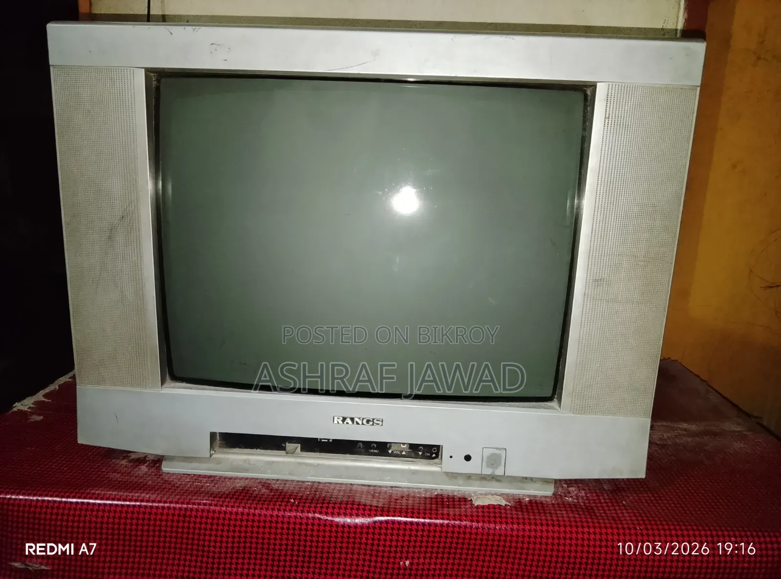 Rangs CRT Box TV (24 Inch) (Old but fully functional)