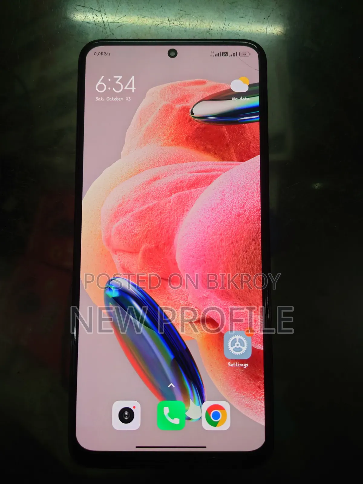 Xiaomi Redmi Note 12 128 GB Black