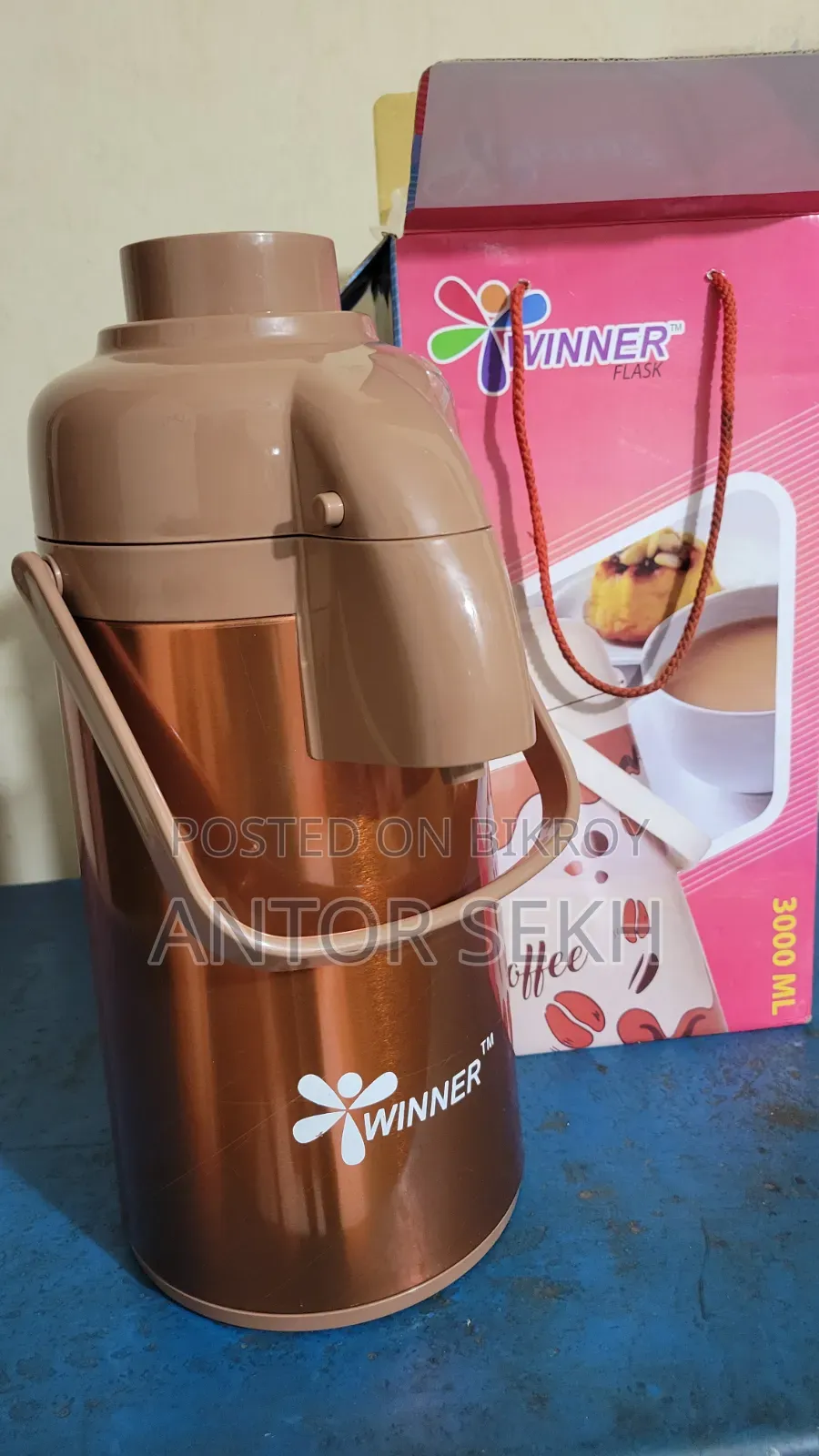 3 Liter Tea Coffee Flask for Sale