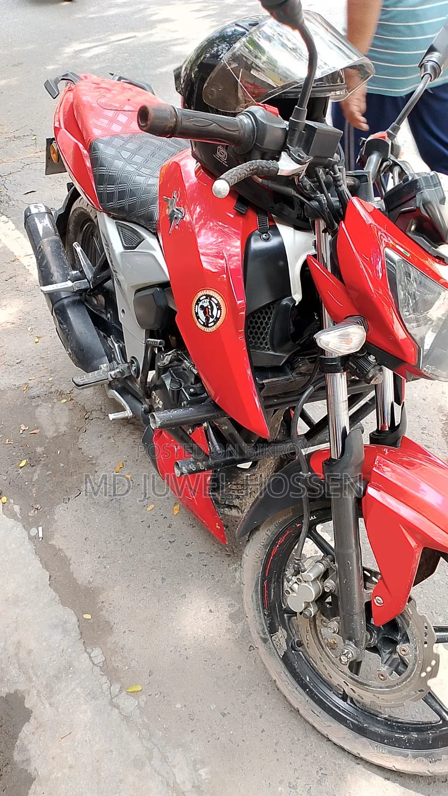 TVS Apache 160 4V 2019 Red