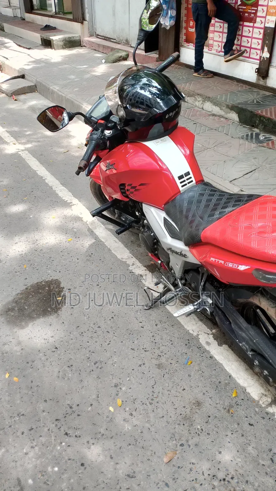 TVS Apache 160 4V 2019 Red