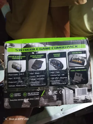 ৫ ইন ১ গেমিং কম্ব