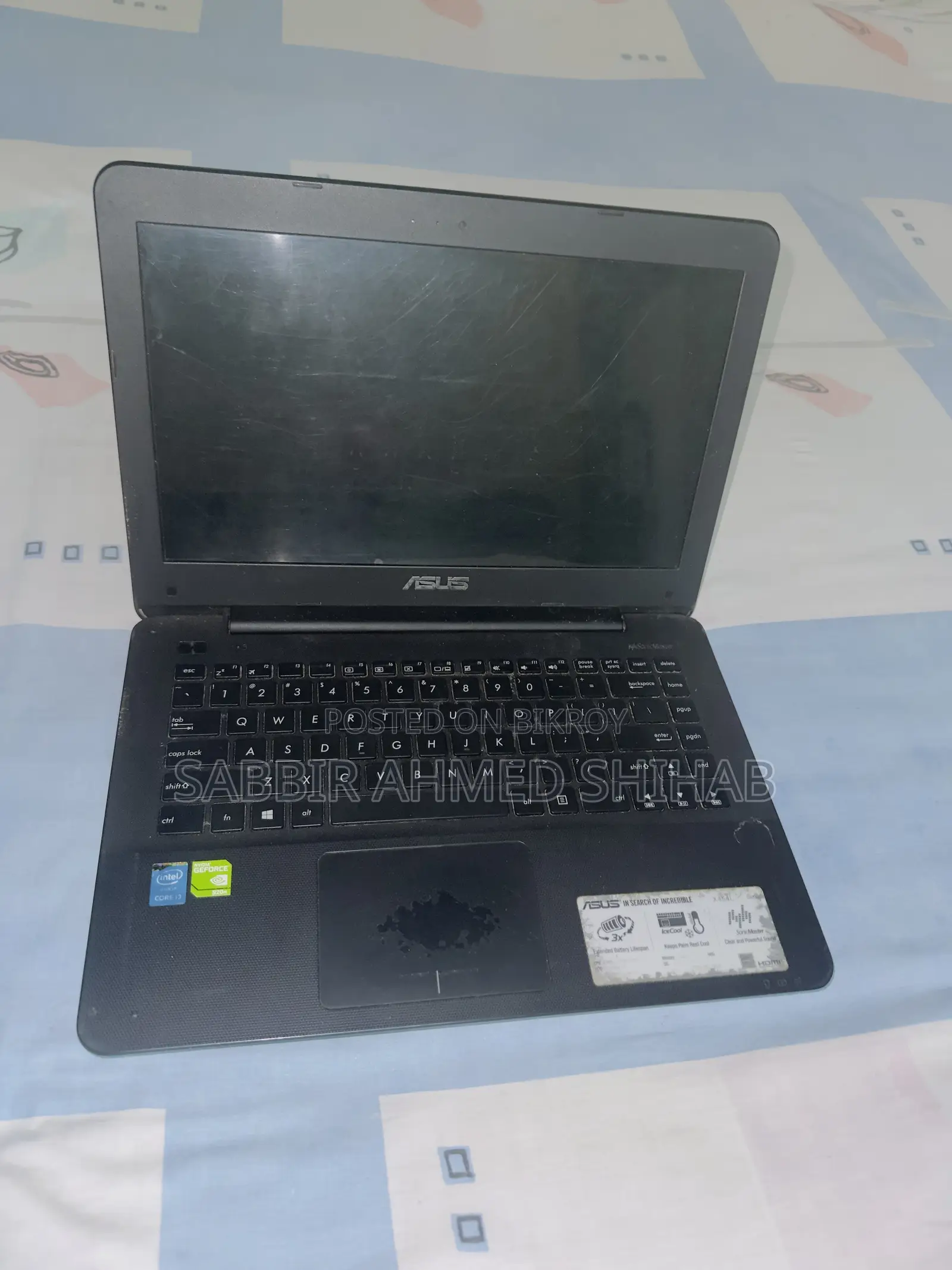 Laptop Asus X450LA 2GB Intel Core i3 HDD 500GB