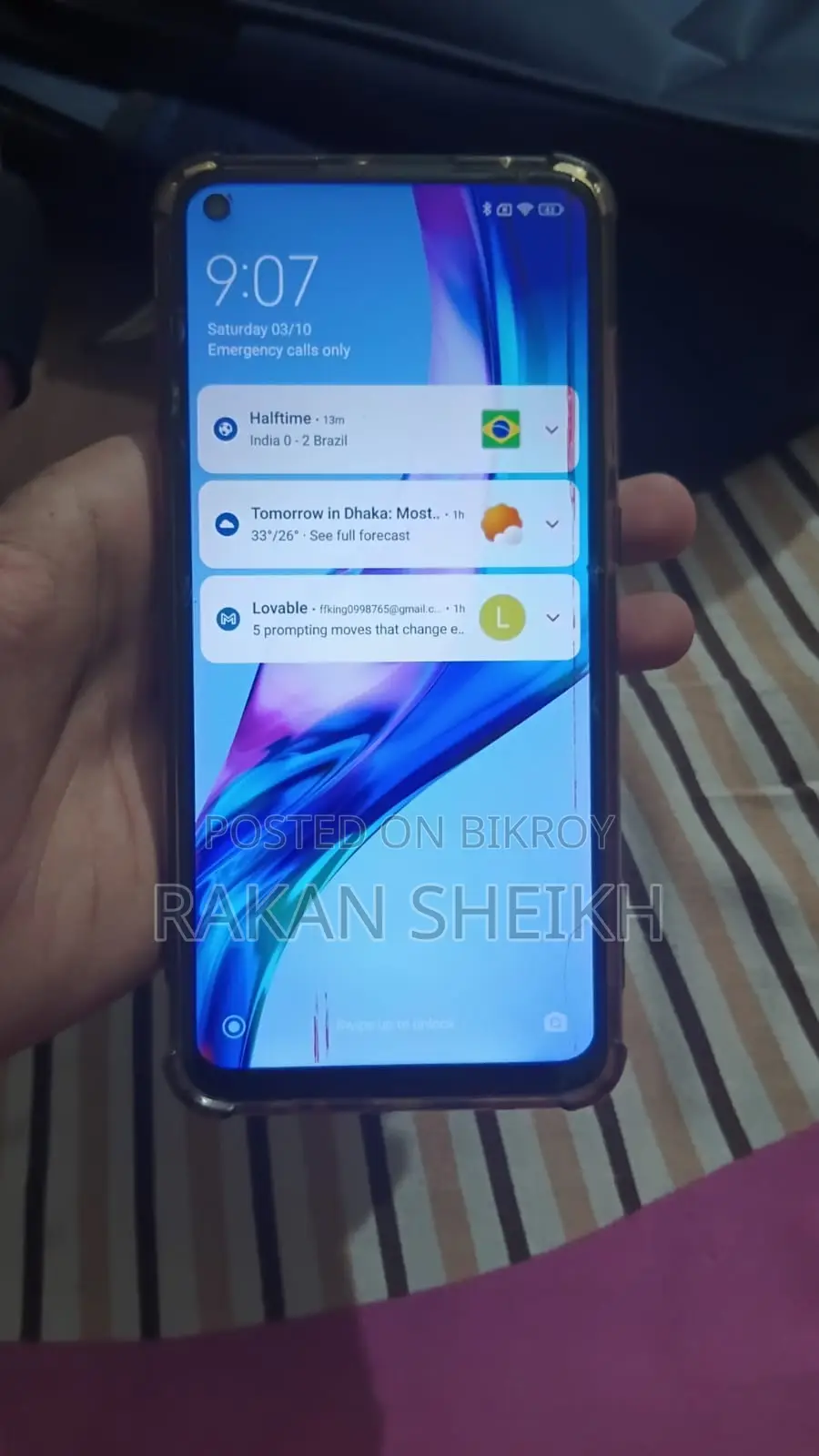Xiaomi Redmi Note 9 128 GB Blue