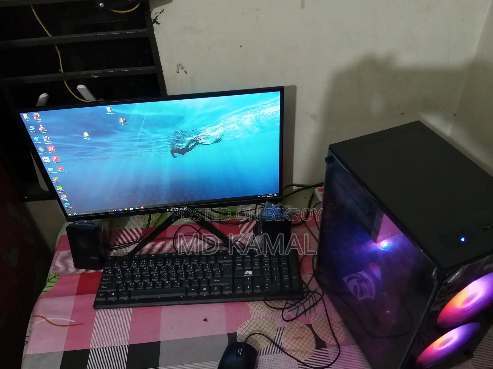 Desktop Computer 8GB Intel Core i5 SSD 128GB