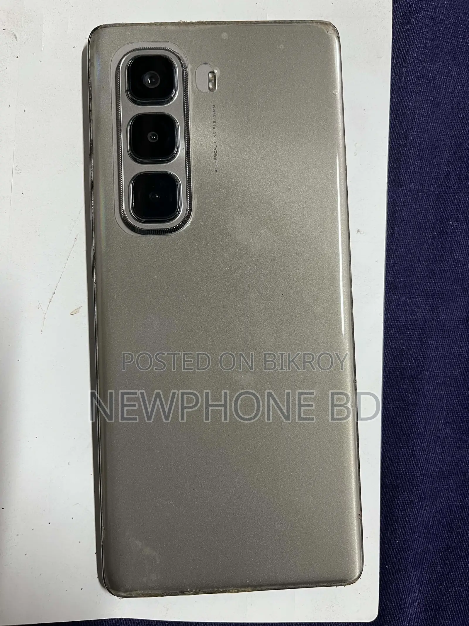 ইনফিনিক্স হট ৫০ প্রো+ ৪জি ২৫৬ জিবি গ্রে