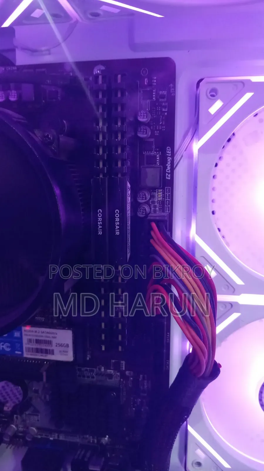 Desktop Computer 16GB AMD Ryzen 5 HDD+SSD 256GB