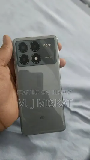 শাওমি পোকো এক্স৬ প্রো ২৫৬ জিবি গ্রে